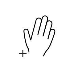 Hand icon