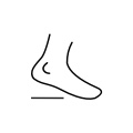 Icon of a foot