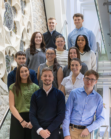 Vhi graduates in the office