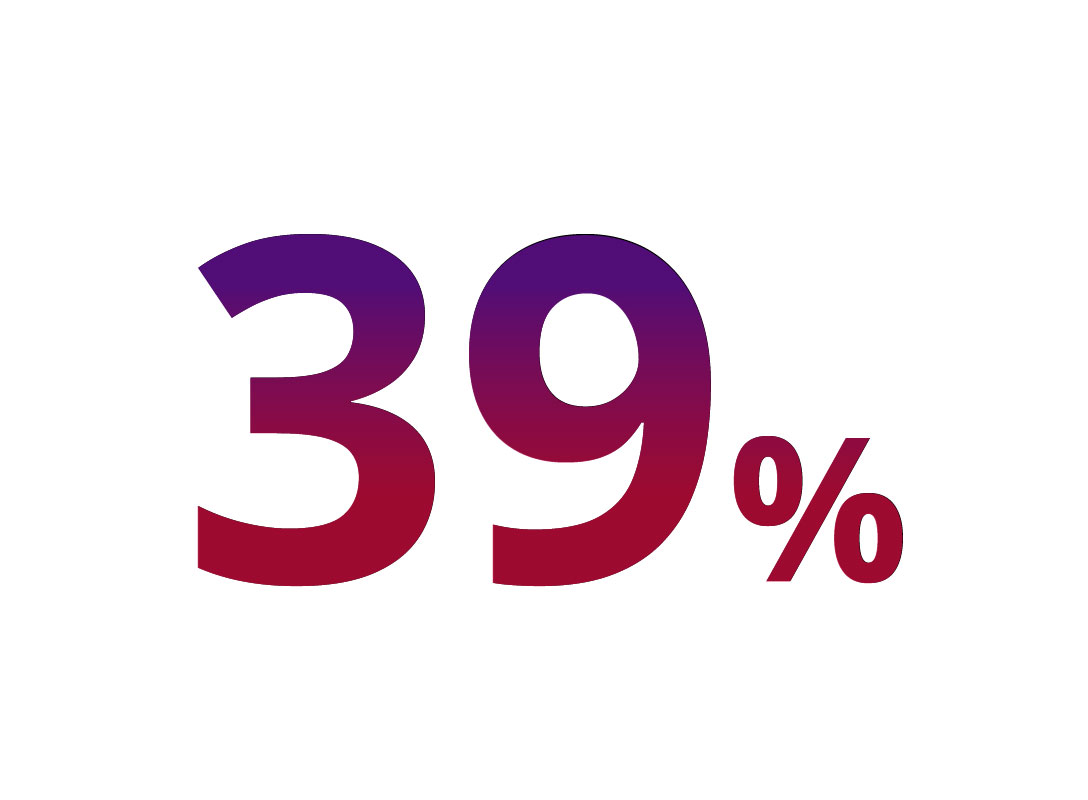 39%