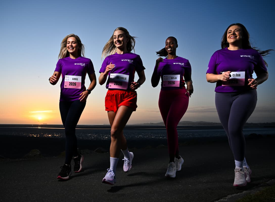 Group of women participatng in Mini marathon